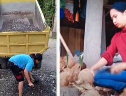 Viral Wanita Muda Jadi Kuli Pasir Di Pinrang, Dibayar Rp 15.000